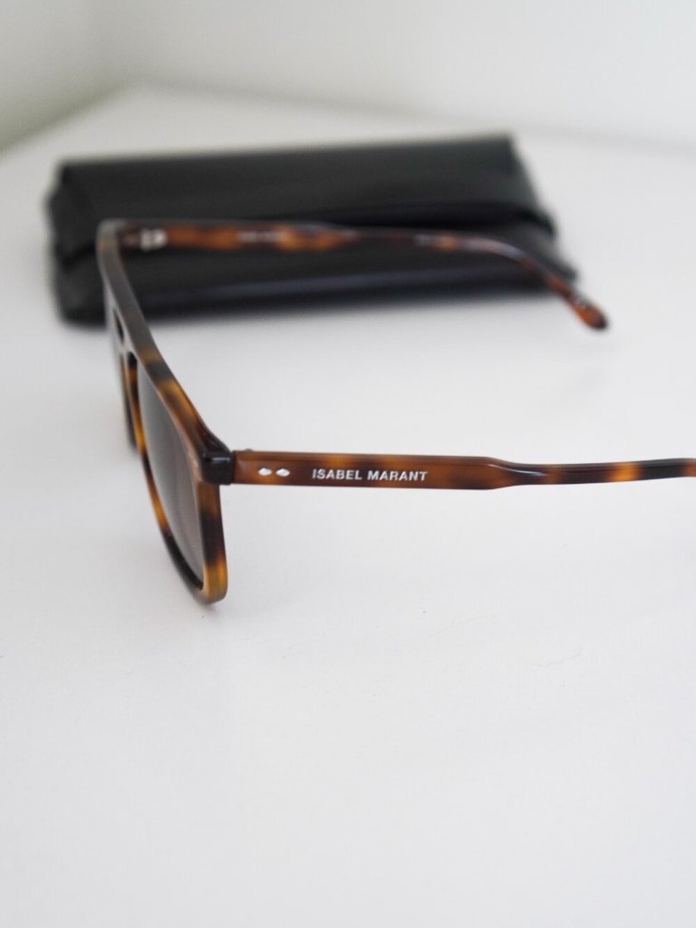 ISABEL MARANT SUNGLASSES IN BROWN TORTOISE - Picture 2 of 9